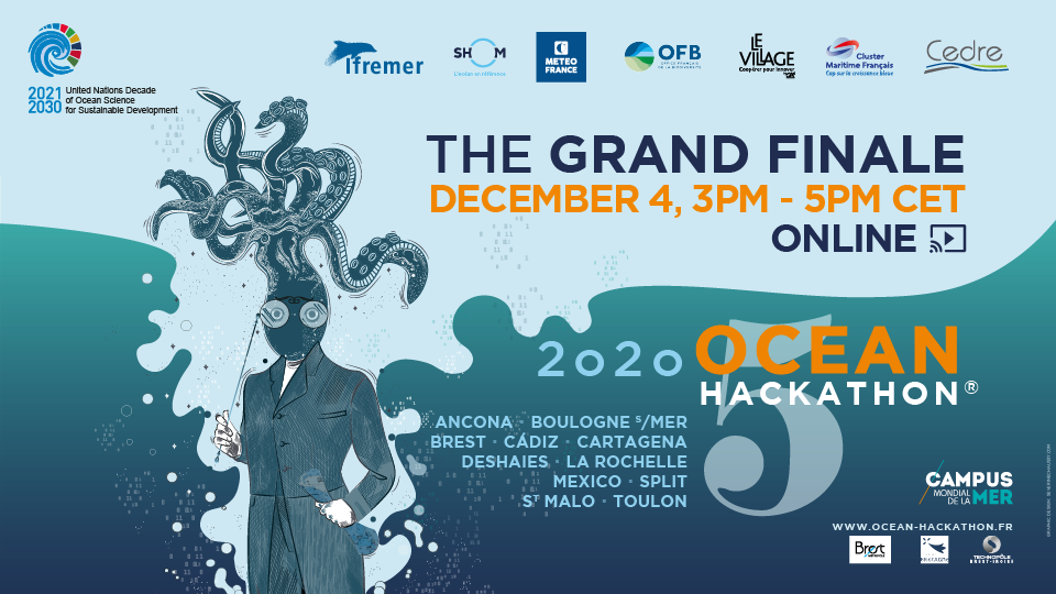 Ocean Hackathon : la finale internationale en ligne !