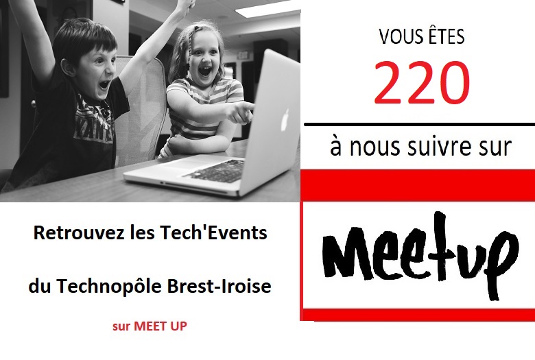 Tech'Events, 260 membres sur Meet Up ! Excellent ! Merci !