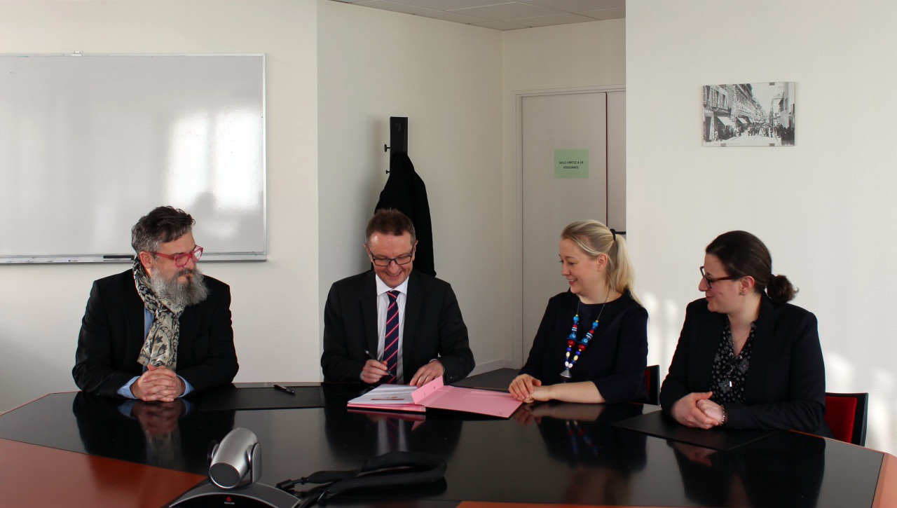 Signature du partenariat Brest Business School / Ordre des Experts-Comptables