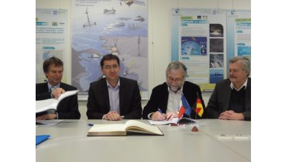 Signature d'un accord de partenariat avec nos partenaires allemands de Kiel et du Schleswig Holstein 