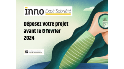 INNO Expé Sobriété – Deadline le 8 février 2024
