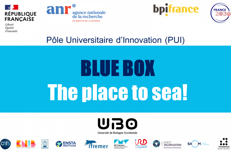  BLUE BOX : « le réflexe de l’innovation » en Ocean tech à la pointe de la Bretagne