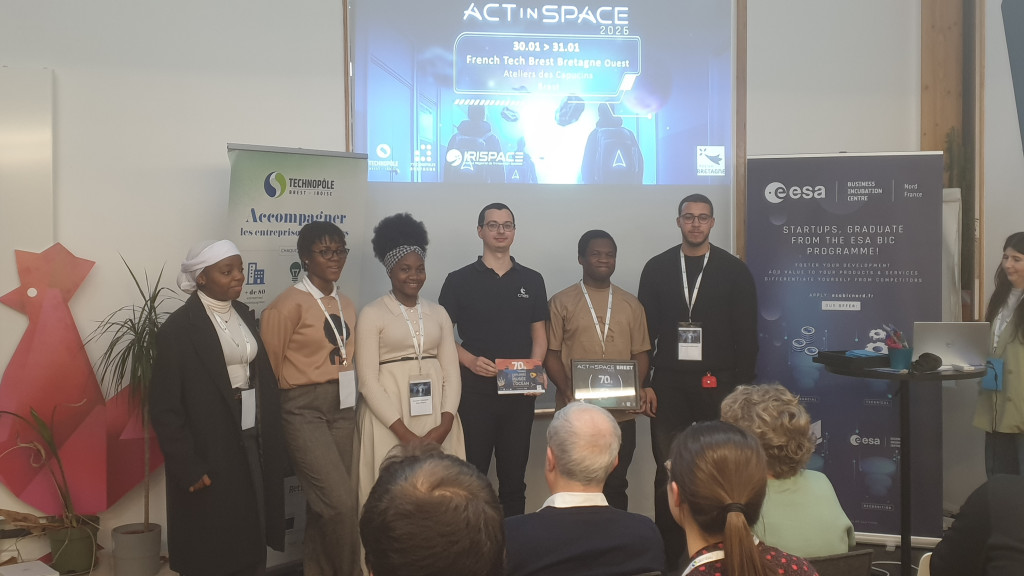 Photo du 3e prix de Act In Space 2026