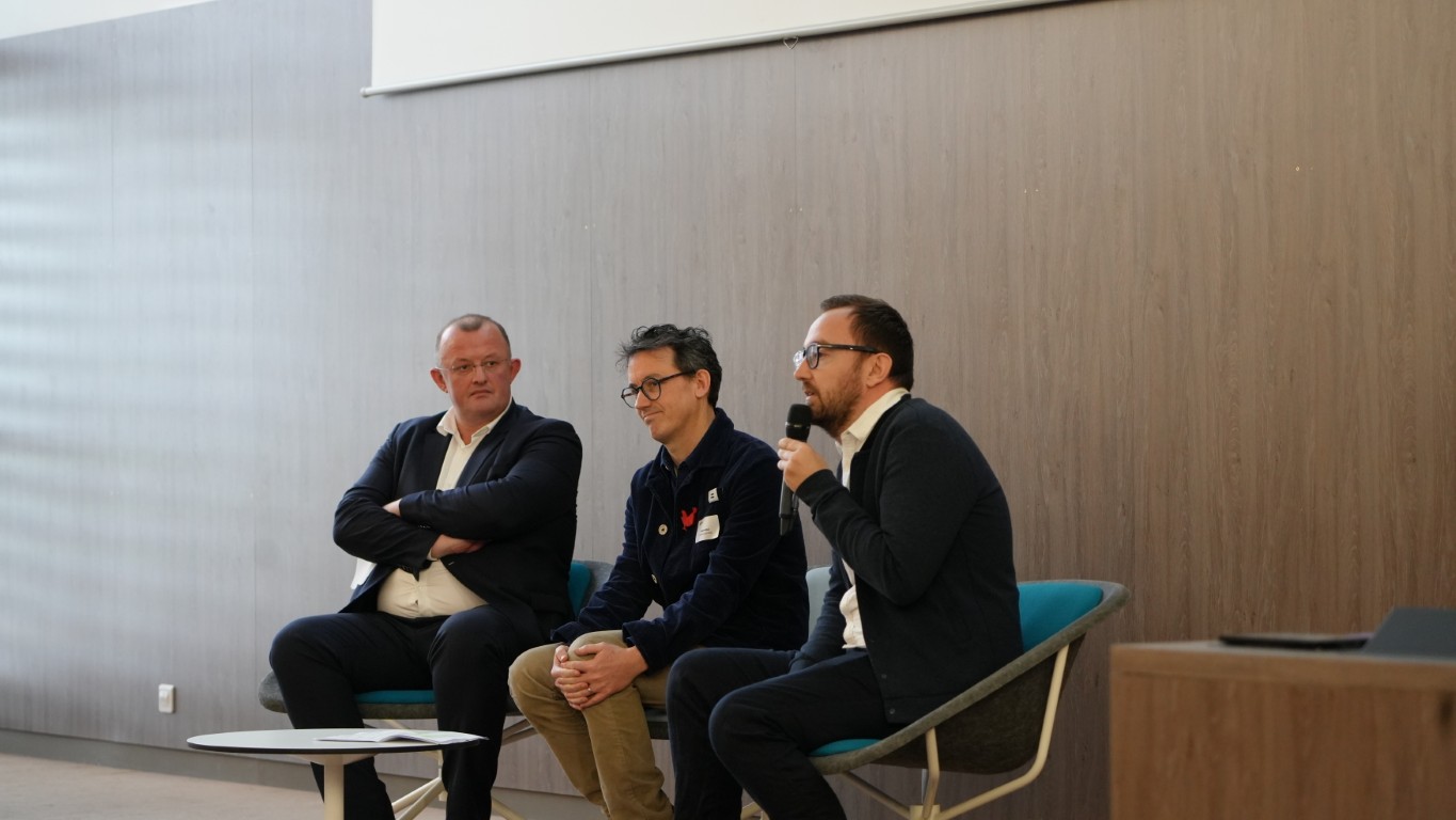 Table-ronde avec Frédéric Nicolas, Erwan Bescond et Jean-François Menez (Eau du Ponant)