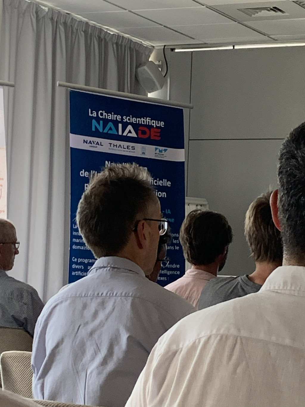 Kakémono de la chaire scientifique NAIADE