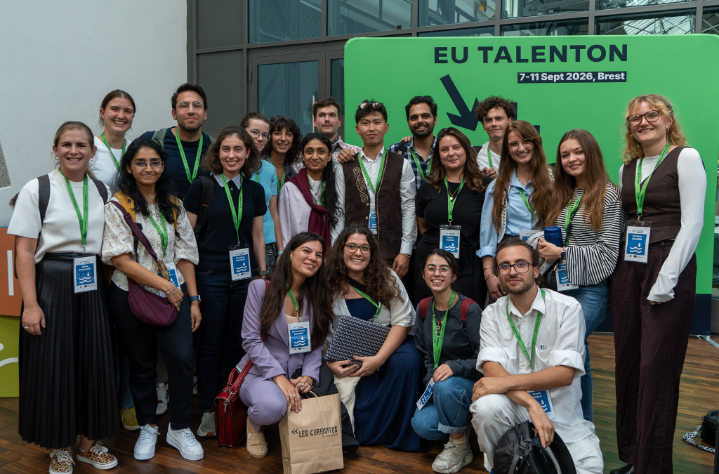 Groupe de participants réunis dans le cadre de l’EU TalentOn.