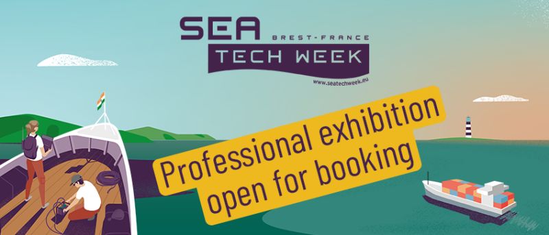 Sea Tech Week 2022 : réservez votre stand sur le salon professionnel sciences et technologies de la mer 