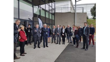 Inauguration du bâtiment Cap Océan, le bâtiment totem du Campus mondial de la mer