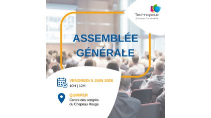 Assemblée générale de la Technopole Quimper-Cornouaille 2026