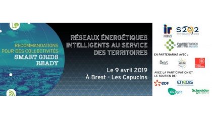 Réseaux énergétiques intelligents au service des territoires - 9 avril - Brest