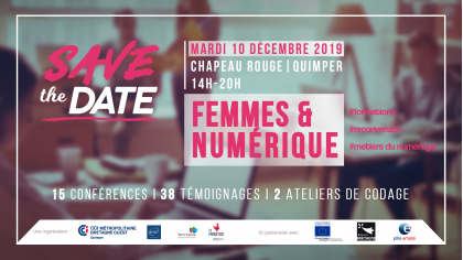 Femmes et numérique le 10 décembre à Quimper