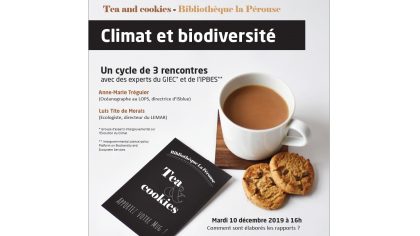 3 conférences sur "Climat & Biodiversité"