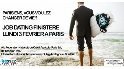 Job Dating du Club TGV Finistère, le 3 février | Entreprises vous recrutez ? Manifestez-vous