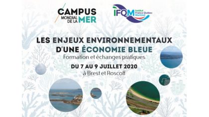 Formation "Les enjeux environnementaux d'une économie bleue"