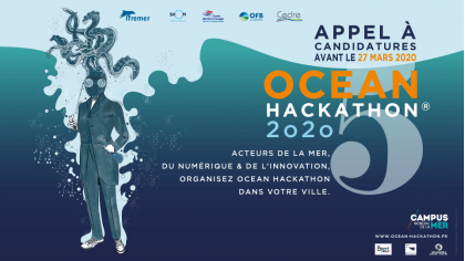 Organisez Ocean Hackathon® dans votre ville. Candidatez jusqu'au 20 AVRIL