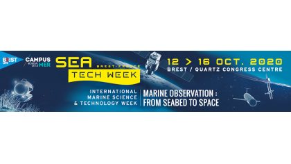 Sea Tech Week 2020 : réservez votre stand.