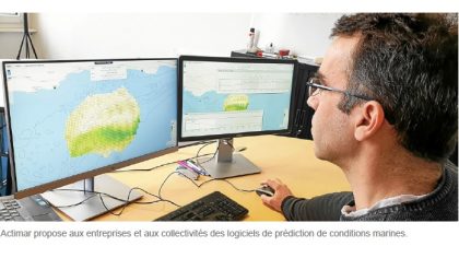Actimar affine toujours plus ses données marines (Le Télégramme)