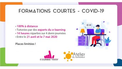 Formations financées à 100% pendant le chômage partiel 