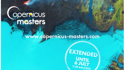 Concours Copernicus Masters. Prolongation jusqu'au 6 juillet.