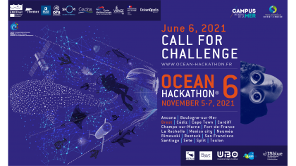 Appel à défis ouvert ! Ocean Hackathon édition Brest