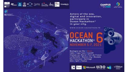 Ocean Hackathon® 2021 : les inscriptions sont ouvertes !