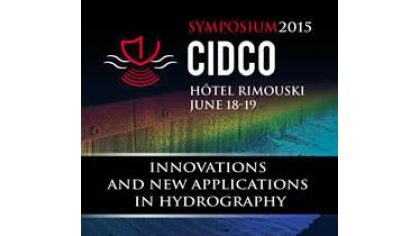Colloque CIDCO - Innovations et nouvelles applications de l'hydrographie
