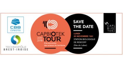 Capbiotek Tour 2017/2018 - A la rencontre des acteurs du territoire