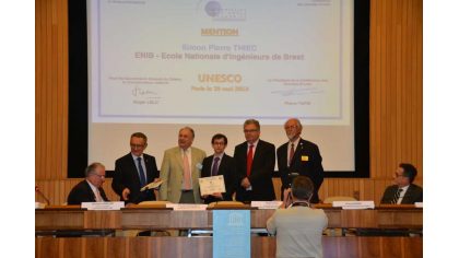 Un élève de l'ENIB remporte le prix éthique 2013 de l'UNESCO