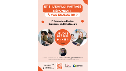 Événement : Et si l’emploi partagé répondait à vos enjeux de recrutement ou de fidélisation ?