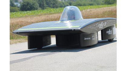 Des nouvelles d'HEOL - véhicule électrique solaire de compétition ... made in Bretagne !