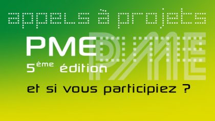 Lancement de l'AAP PME 2015 - 2016 - clôture le 5 janvier 2016 