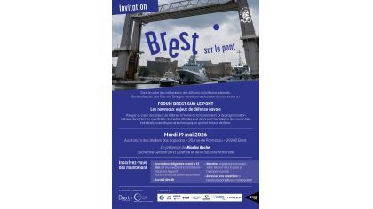 Forum Brest sur le pont : les nouveaux enjeux de défence navale