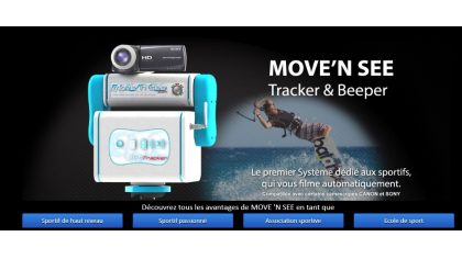Vente en ligne des produits MOVE 'N SEE | Tracking vidéo pour le sport et les loisirs