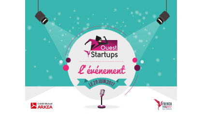 Venez écouter les startuppers du programme Ouest Startups pitcher le 29 juin après-midi. 