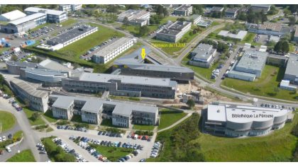 Inauguration fin février du nouveau bâtiment de l'Institut Universitaire Européen de la Mer sur le site du Technopôle