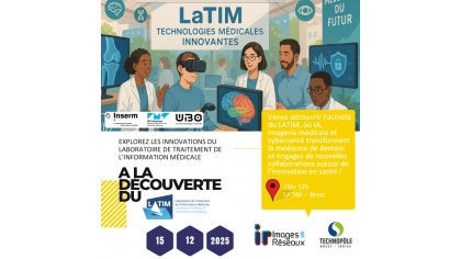 Visite LATIM (Laboratoire de Traitement de l’Information Médicale)