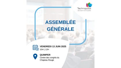 Assemblée Générale de la Technopole Quimper-Cornouaille
