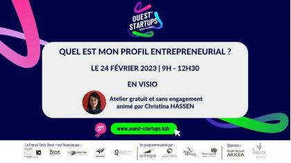 OUEST STARTUPS - "Quel est mon profil entrepreneurial ?"