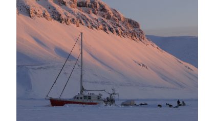 Février 2012, des nouvelles du Vagabond. Fin de la nuit polaire au Canada