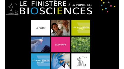 Les biosciences en Finistère : 10 établissements d’enseignement supérieur, plus de 50 entreprises, plus de 30 centres de R&D et plateaux techniques.