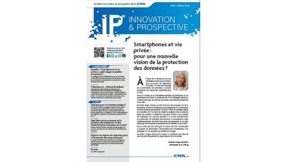 La lettre innovation et prospective de la CNIL