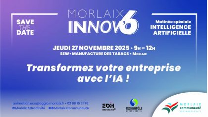 Morlaix Innov' #6 : Transformez votre entreprise avec l’IA !