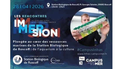 2026 - Rencontres Immersion : Station Biologique de Roscoff