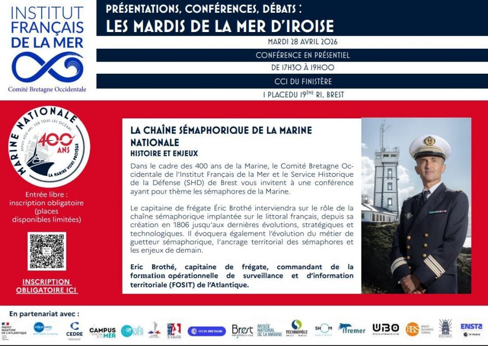 Mardi de la Mer d'Iroise : La chaîne sémaphorique de la Marine nationale