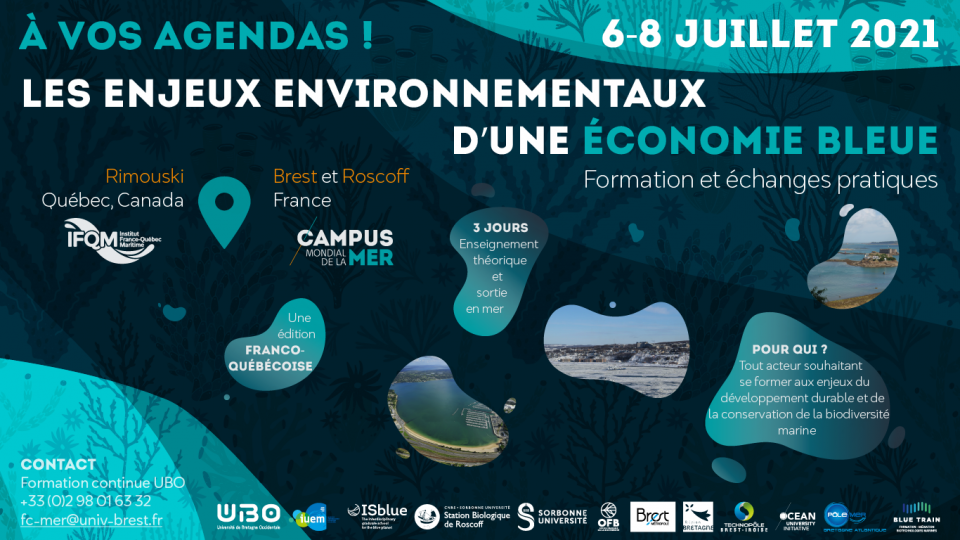 Formation Enjeux environnementaux d'une économie bleue