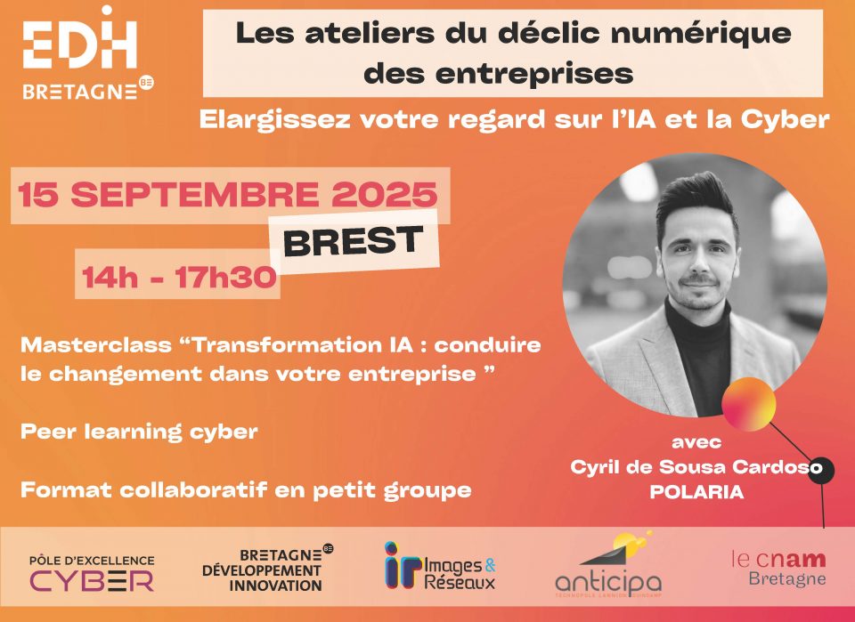 Masterclass EDIH Bretagne : Transformation par l’IA – Conduire le changement dans votre entreprise