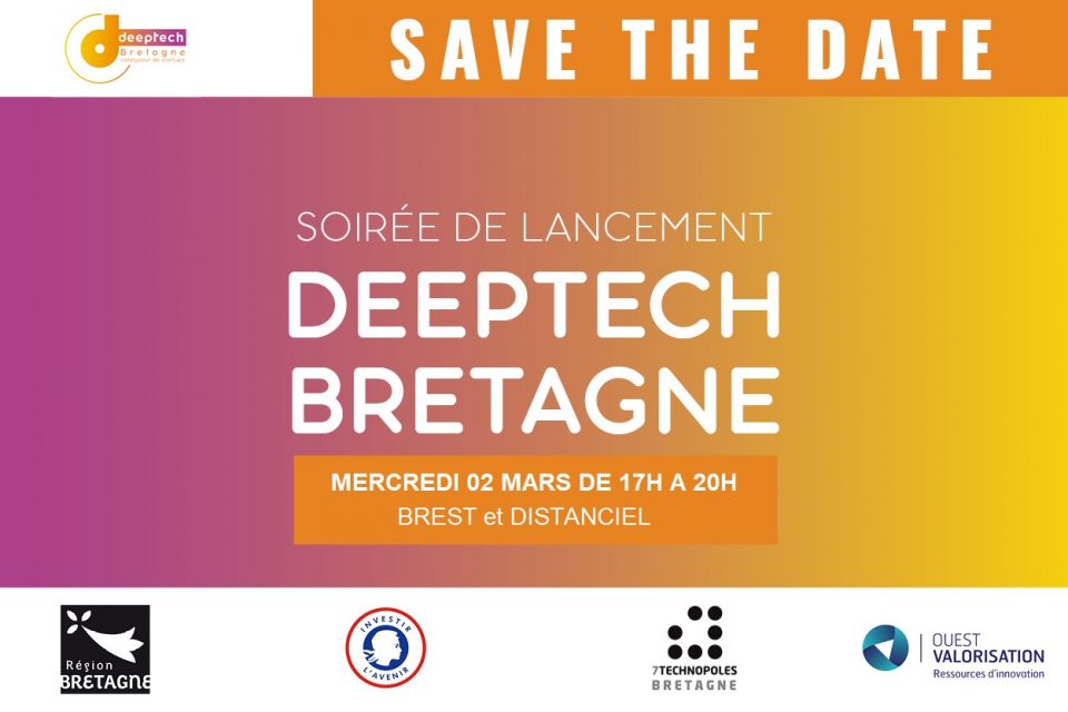 Soirée de lancement du projet Deeptech Bretagne