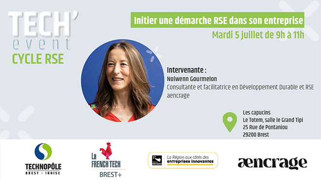 Tech Event - Cycle RSE - Initier une démarche RSE dans son entreprise