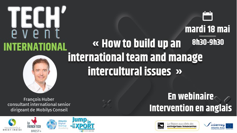 Tech Event : How to build up an international team and manage intercultural issues  