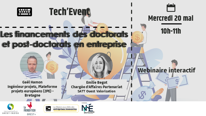 Tech’event : Les financements des doctorats et post-doctorats en entreprise 